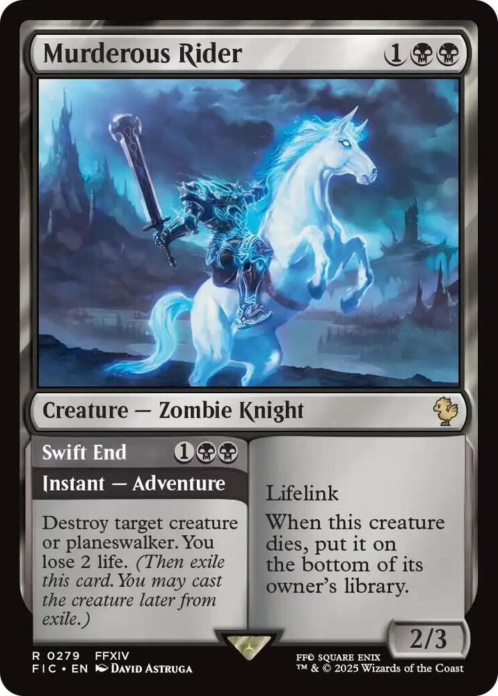Murderous Rider (Surge Foil) [Commander: FINAL FANTASY] 279
