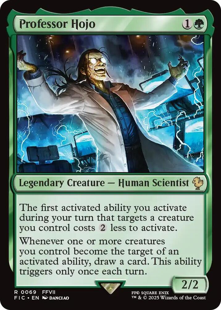 Professor Hojo (Surge Foil) [Commander: FINAL FANTASY] 69