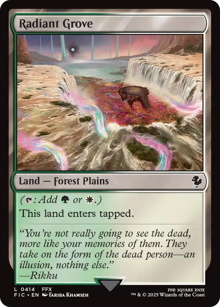 Radiant Grove (Surge Foil) [Commander: FINAL FANTASY] 414
