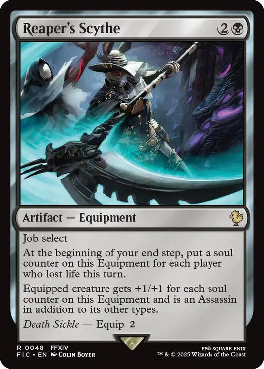 Reaper's Scythe (Surge Foil) [Commander: FINAL FANTASY] 48