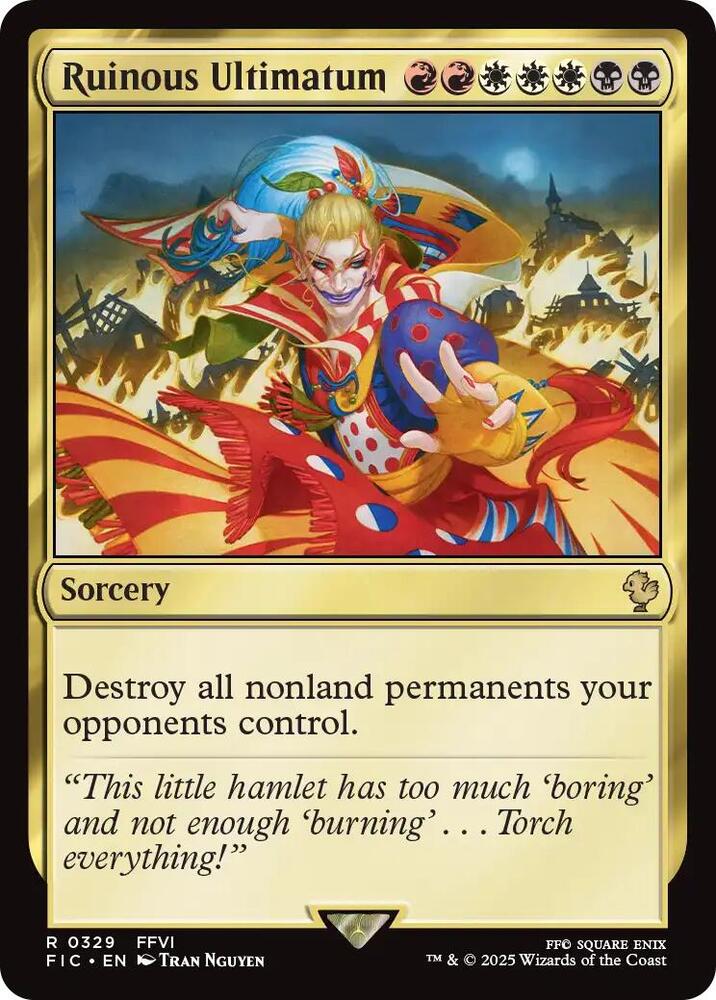 Ruinous Ultimatum (Surge Foil) [Commander: FINAL FANTASY] 329