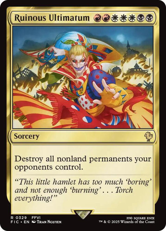 Ruinous Ultimatum (Surge Foil) [Commander: FINAL FANTASY] 329