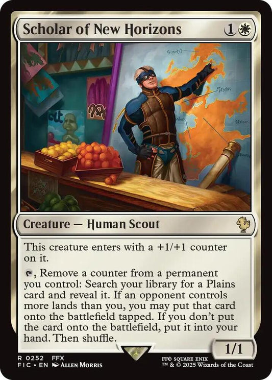 Scholar of New Horizons (Surge Foil) [Commander: FINAL FANTASY] 252