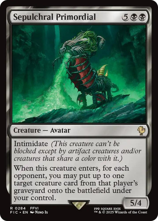 Sepulchral Primordial (Surge Foil) [Commander: FINAL FANTASY] 284