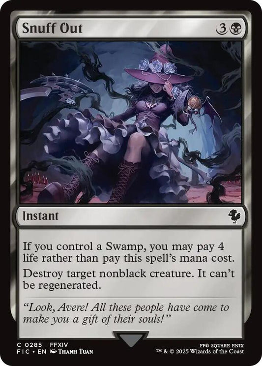 Snuff Out (Surge Foil) [Commander: FINAL FANTASY] 285