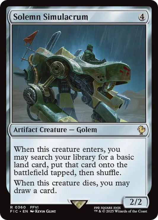 Solemn Simulacrum (Surge Foil) [Commander: FINAL FANTASY] 360