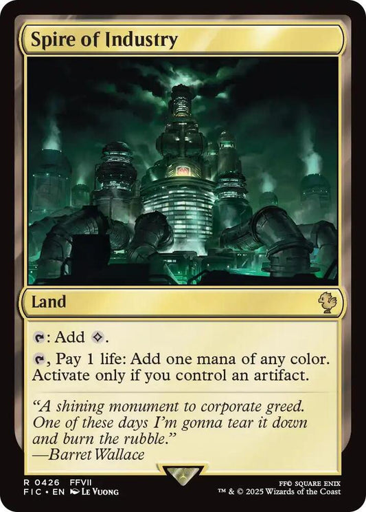 Spire of Industry (Surge Foil) [Commander: FINAL FANTASY] 426
