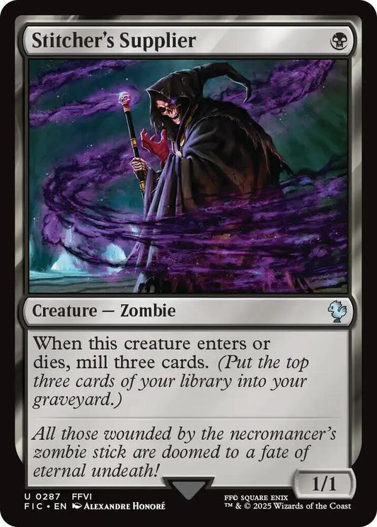 Stitcher's Supplier (Surge Foil) [Commander: FINAL FANTASY] 287