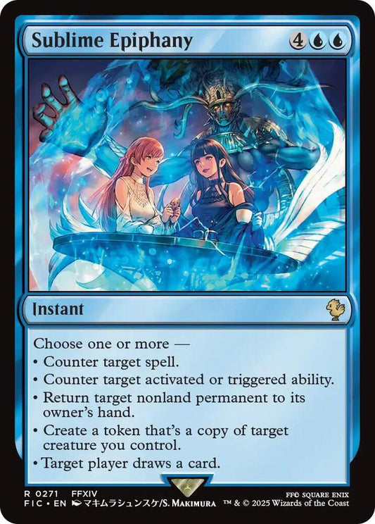 Sublime Epiphany (Surge Foil) [Commander: FINAL FANTASY] 271