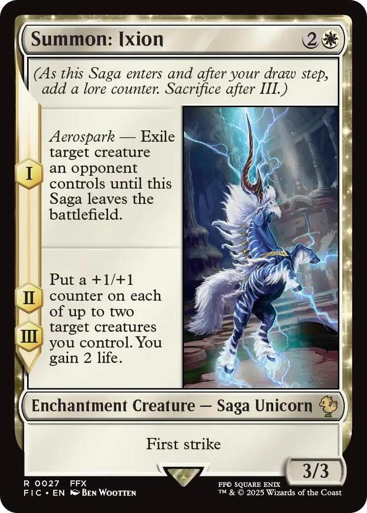 Summon: Ixion (Surge Foil) [Commander: FINAL FANTASY] 27