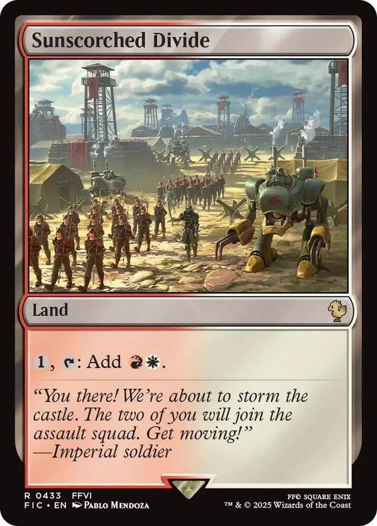 Sunscorched Divide (Surge Foil) [Commander: FINAL FANTASY] 433