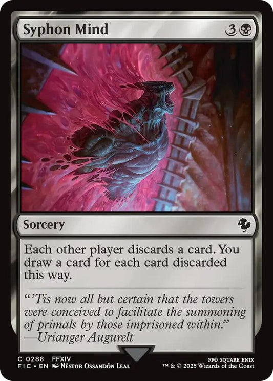 Syphon Mind (Surge Foil) [Commander: FINAL FANTASY] 288
