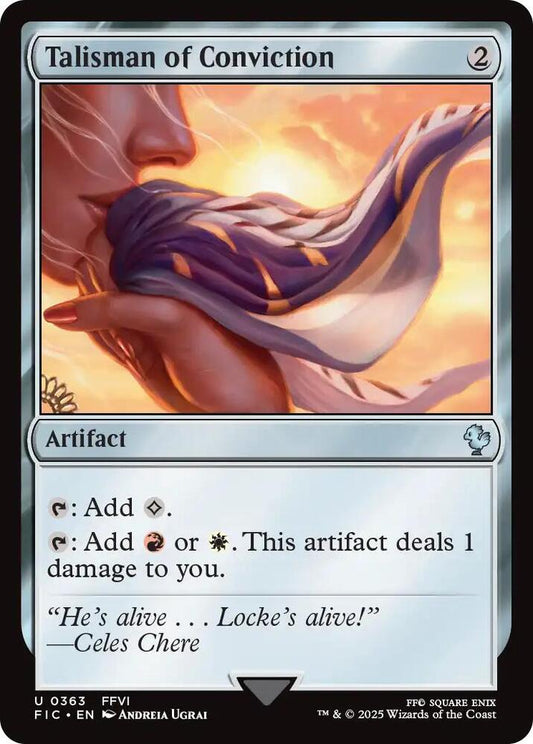 Talisman of Conviction (Surge Foil) [Commander: FINAL FANTASY] 363