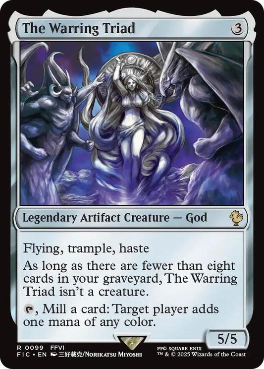 The Warring Triad (Surge Foil) [Commander: FINAL FANTASY] 99