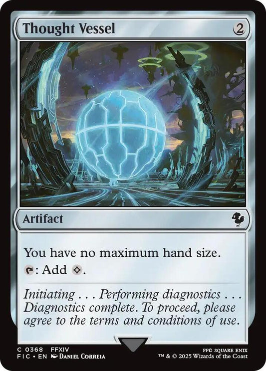 Thought Vessel (Surge Foil) [Commander: FINAL FANTASY] 368