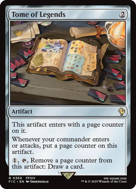 Tome of Legends (Surge Foil) [Commander: FINAL FANTASY] 369
