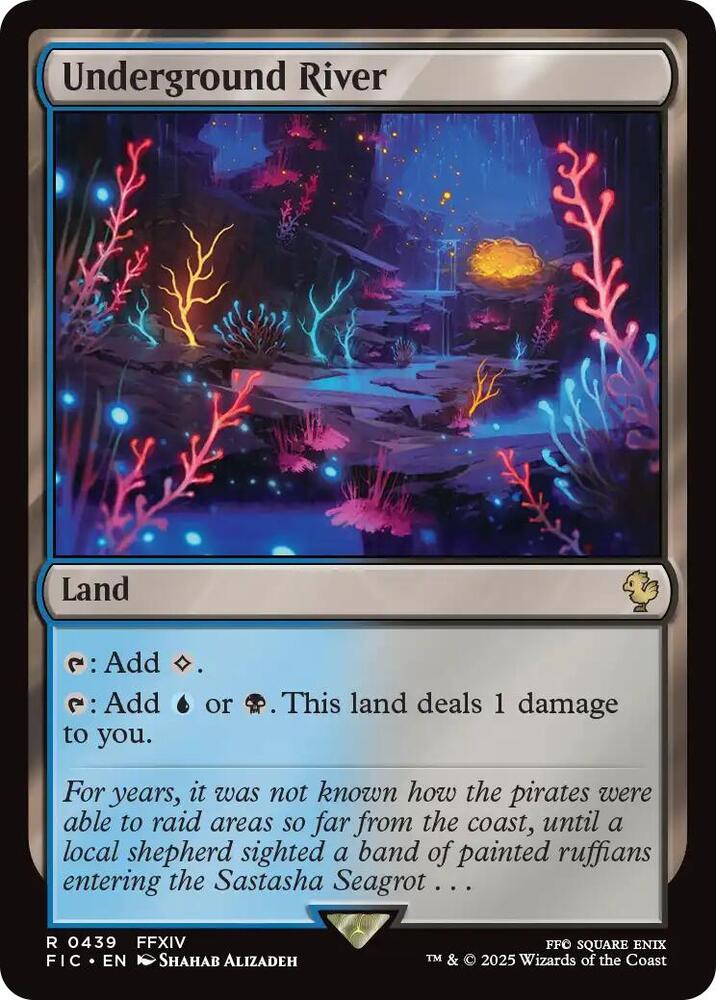 Underground River (Surge Foil) [Commander: FINAL FANTASY] 439