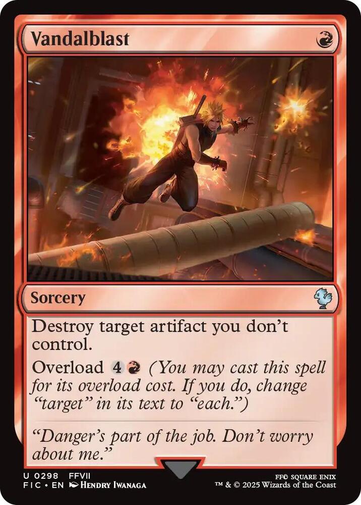 Vandalblast (Surge Foil) [Commander: FINAL FANTASY] 298
