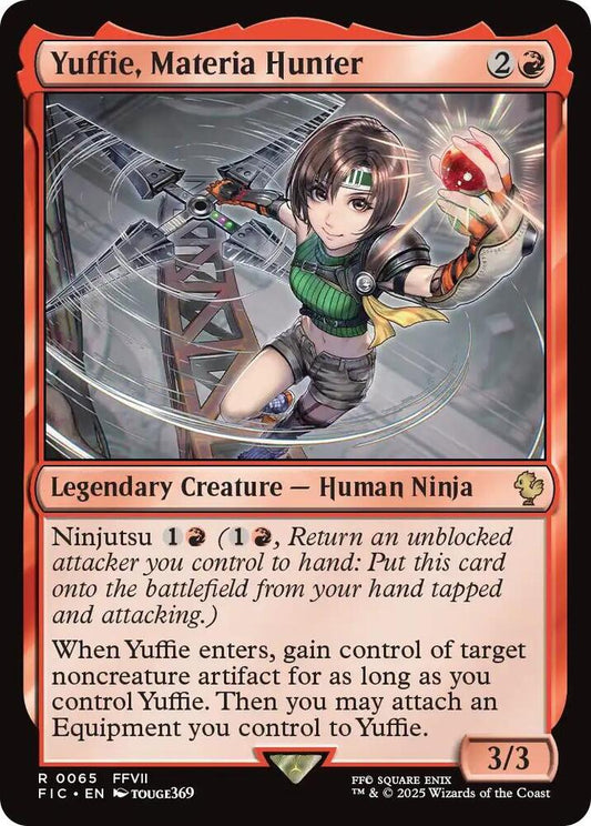 Yuffie, Materia Hunter (Surge Foil) [Commander: FINAL FANTASY] 65