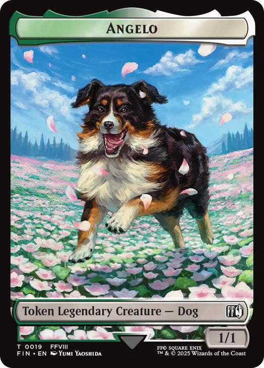 Angelo // Darkstar Double-Sided Token [FINAL FANTASY] 19 // 20