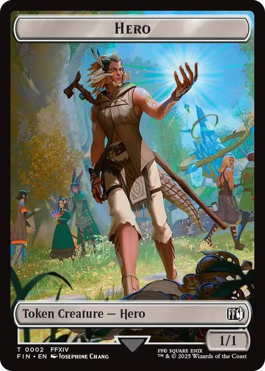 Hero (0002) // Copy (0001) Double-Sided Token [FINAL FANTASY] 2 // 1