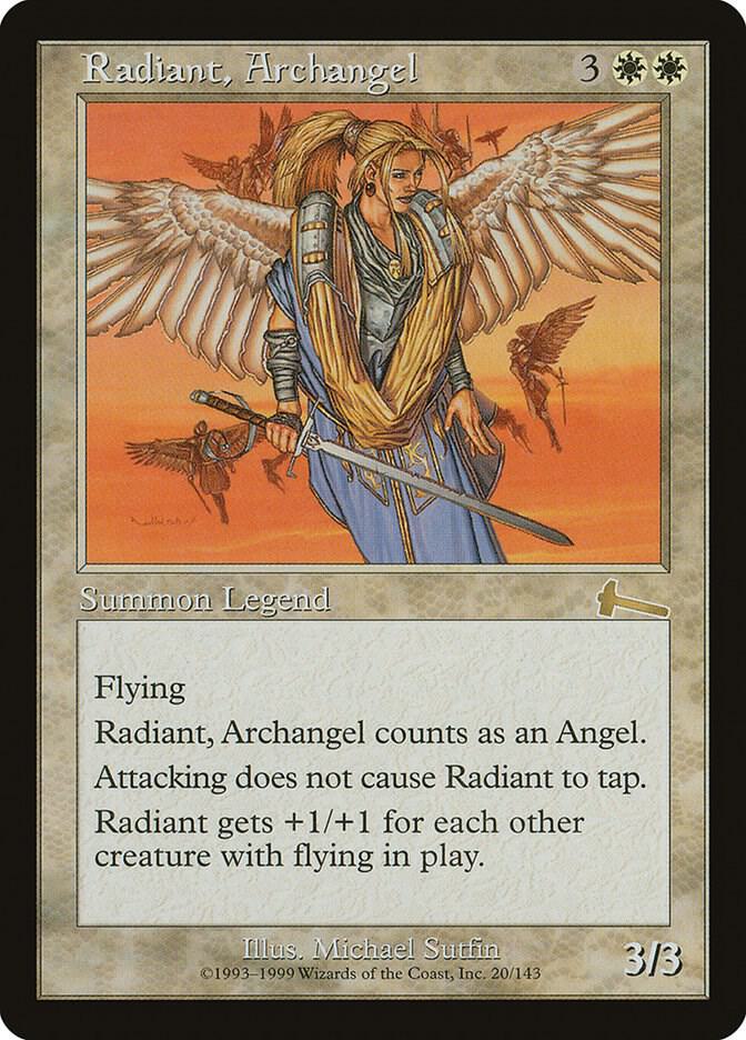 Radiant, Archangel [Urza's Legacy] 20