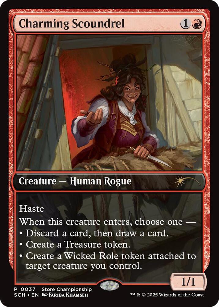 Charming Scoundrel [Game Day & Store Championship Promos] 37