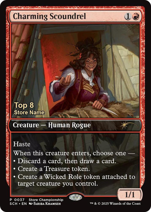 Charming Scoundrel (Top 8) [Game Day & Store Championship Promos] 37