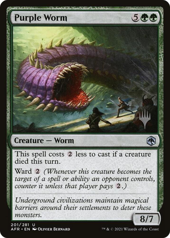 Purple Worm [Promo Pack: Adventures in the Forgotten Realms] 201