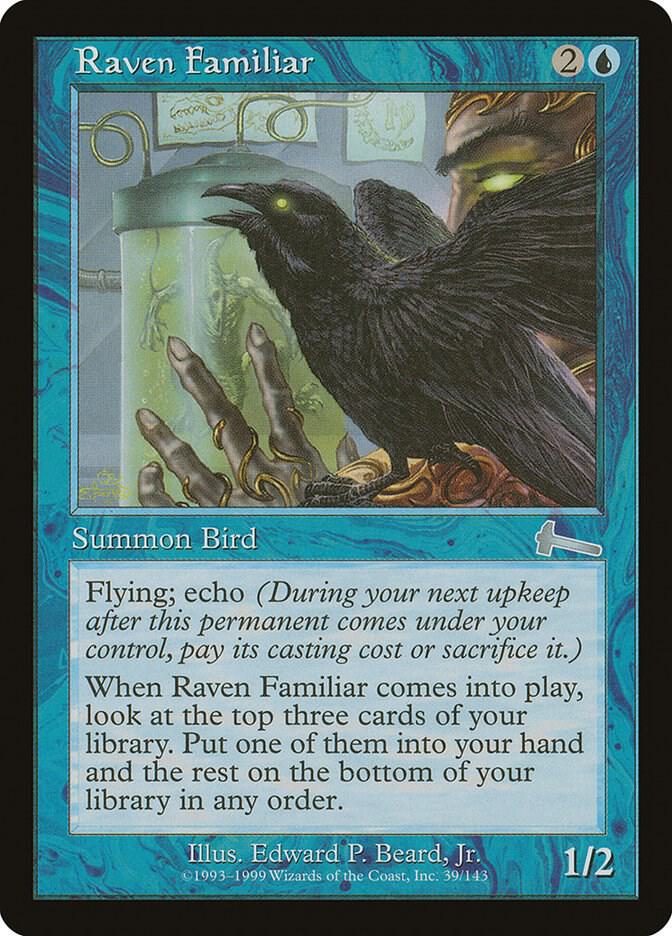 Raven Familiar [Urza's Legacy] 39