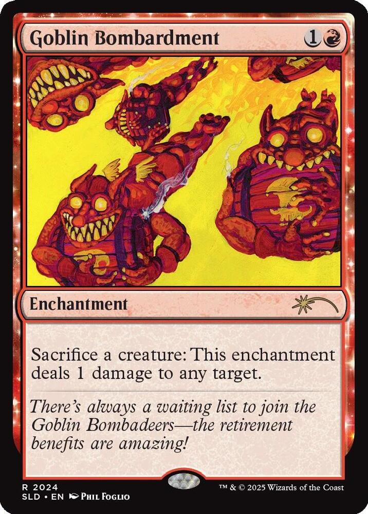 Goblin Bombardment (2024) [Secret Lair Drop Series] 2024