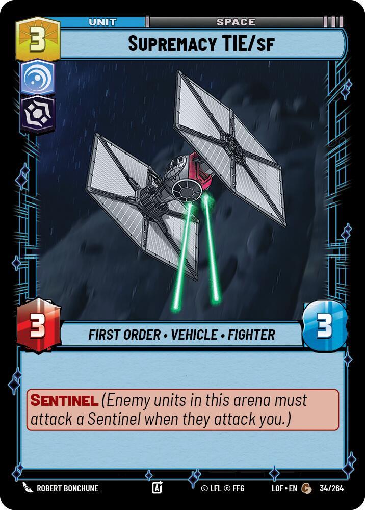 Supremacy TIE/sf [Legends of the Force] 034/264