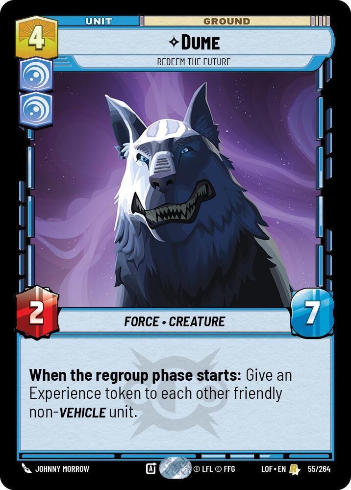 Dume - Redeem the Future [Legends of the Force] 055/264