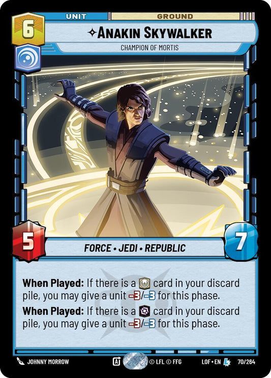 Anakin Skywalker - Champion of Mortis [Legends of the Force] 070/264