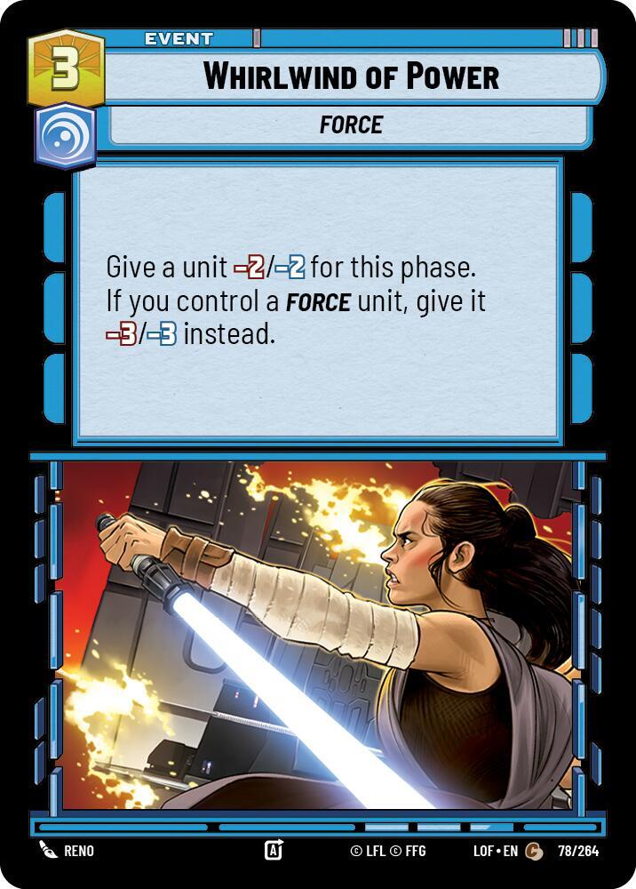 Whirlwind of Power [Legends of the Force] 078/264