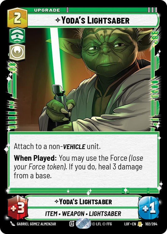 Yoda's Lightsaber [Legends of the Force] 102/264