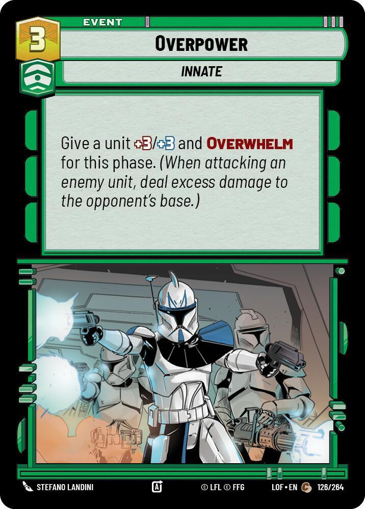 Overpower [Legends of the Force] 126/264