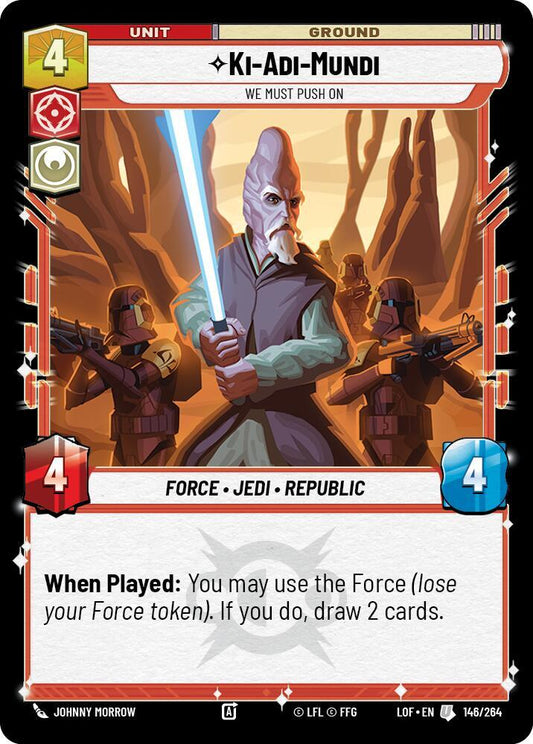 Ki-Adi-Mundi - We Must Push On [Legends of the Force] 146/264