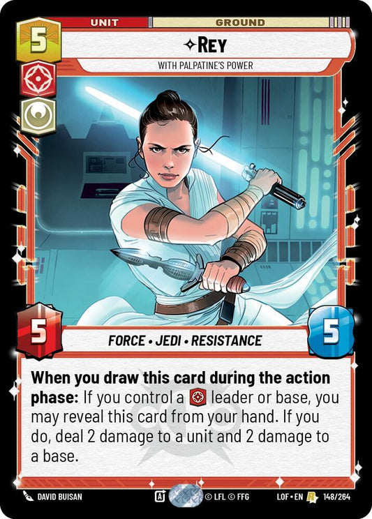 Rey - With Palpatine's Power [Legends of the Force] 148/264