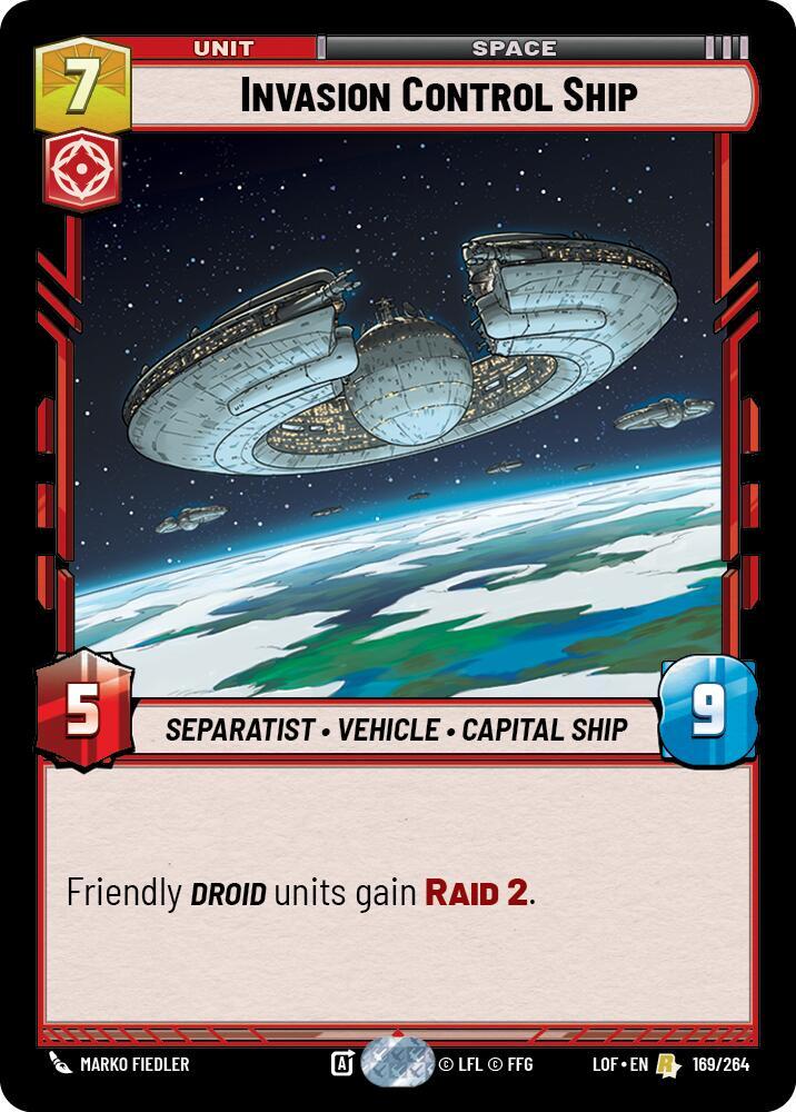 Invasion Control Ship [Legends of the Force] 169/264