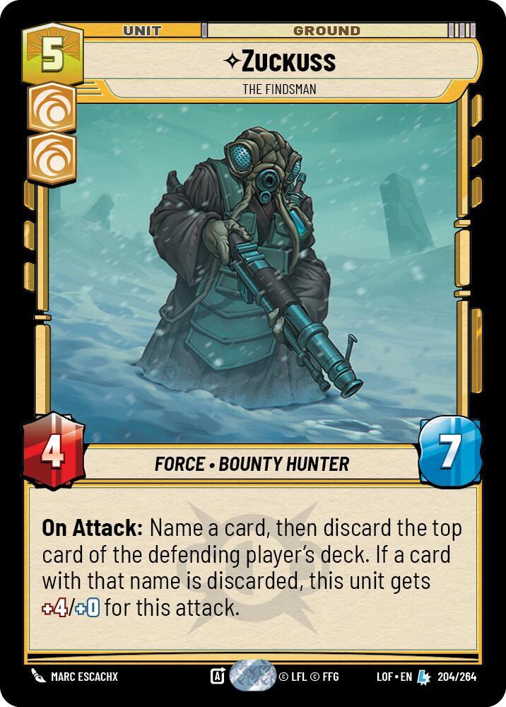 Zuckuss - The Findsman [Legends of the Force] 204/264