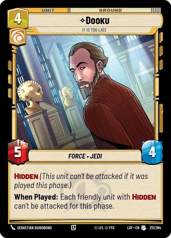 Dooku - It Is Too Late [Legends of the Force] 211/264
