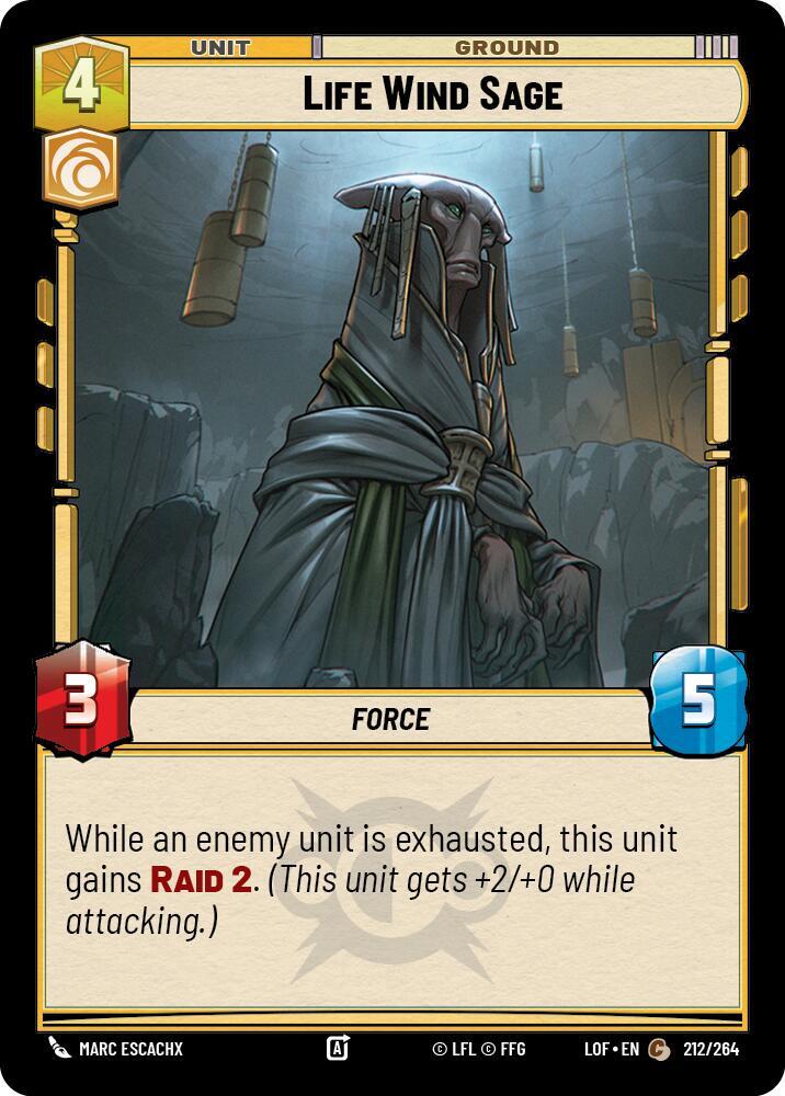 Life Wind Sage [Legends of the Force] 212/264