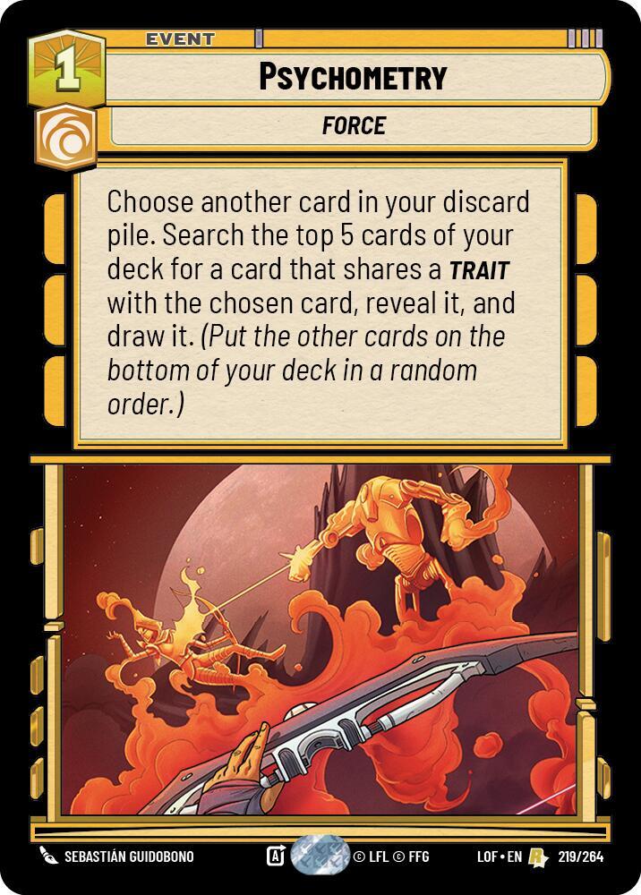 Psychometry [Legends of the Force] 219/264