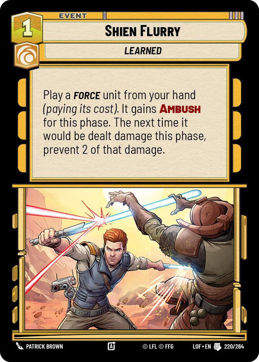 Shien Flurry [Legends of the Force] 220/264