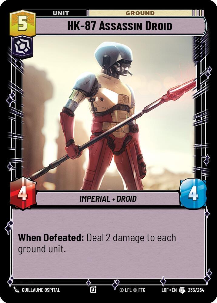 HK-87 Assassin Droid [Legends of the Force] 235/264