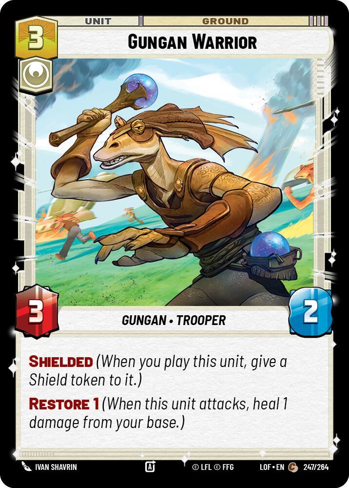 Gungan Warrior [Legends of the Force] 247/264