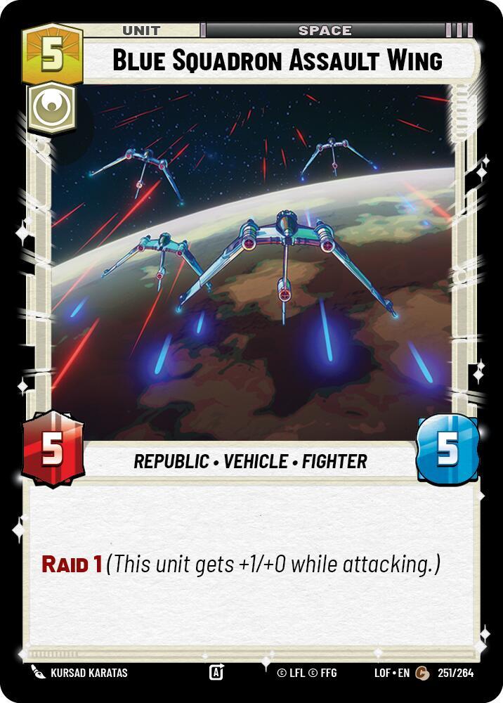 Blue Squadron Assault Wing [Legends of the Force] 251/264