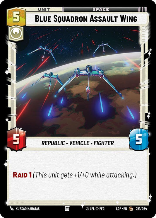 Blue Squadron Assault Wing [Legends of the Force] 251/264