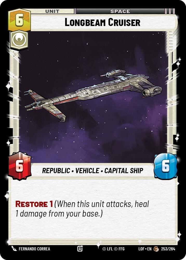 Longbeam Cruiser [Legends of the Force] 253/264